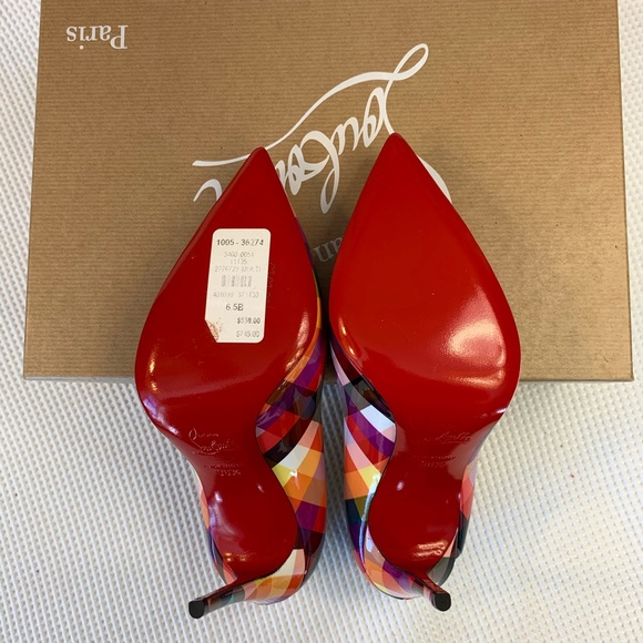 Pigalle Follies 100 cinesquare Patent heel 36.5 - Picture 2 of 3